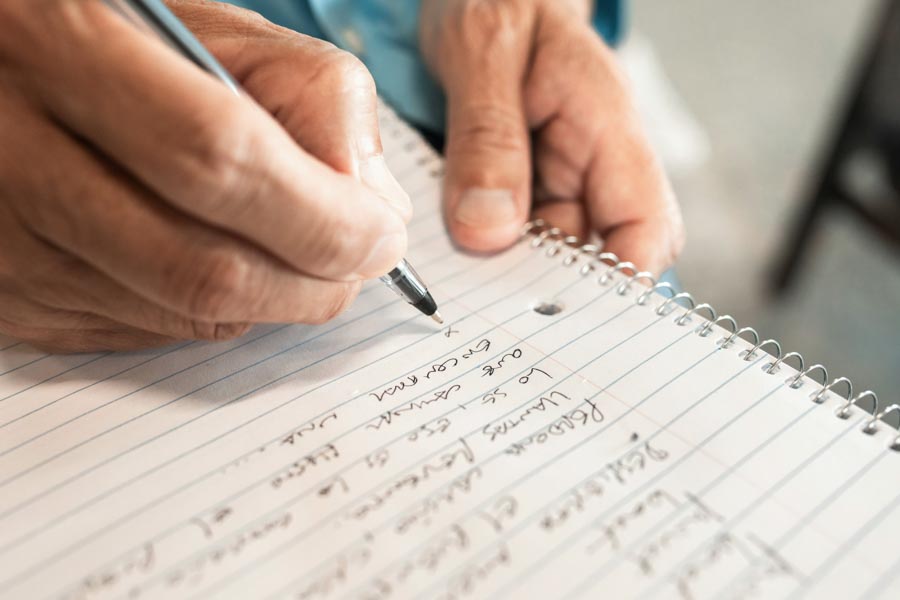 Audrey Beaud prises de notes